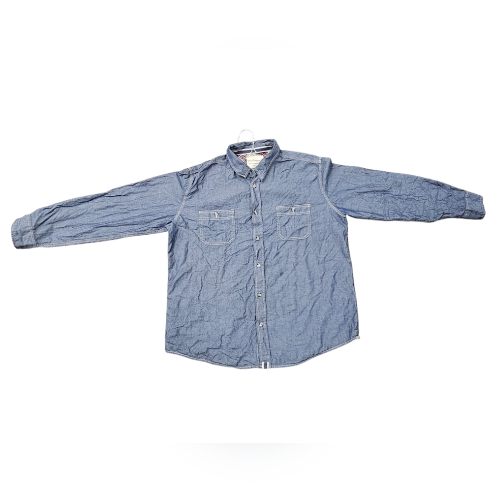 Original Weatherproof Vintage Cotton Mens Long Sleeve Shirt, XL